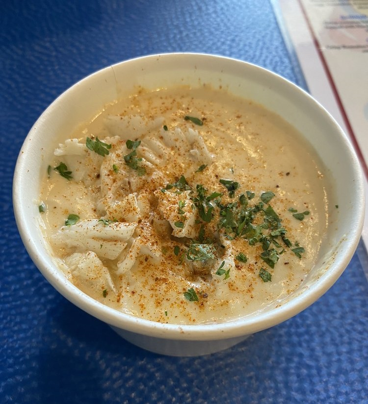 Cream of crab soup