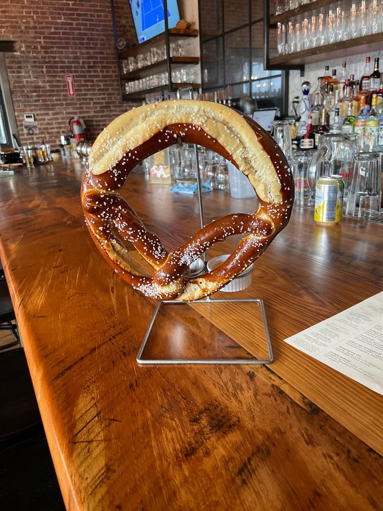 a soft pretzel