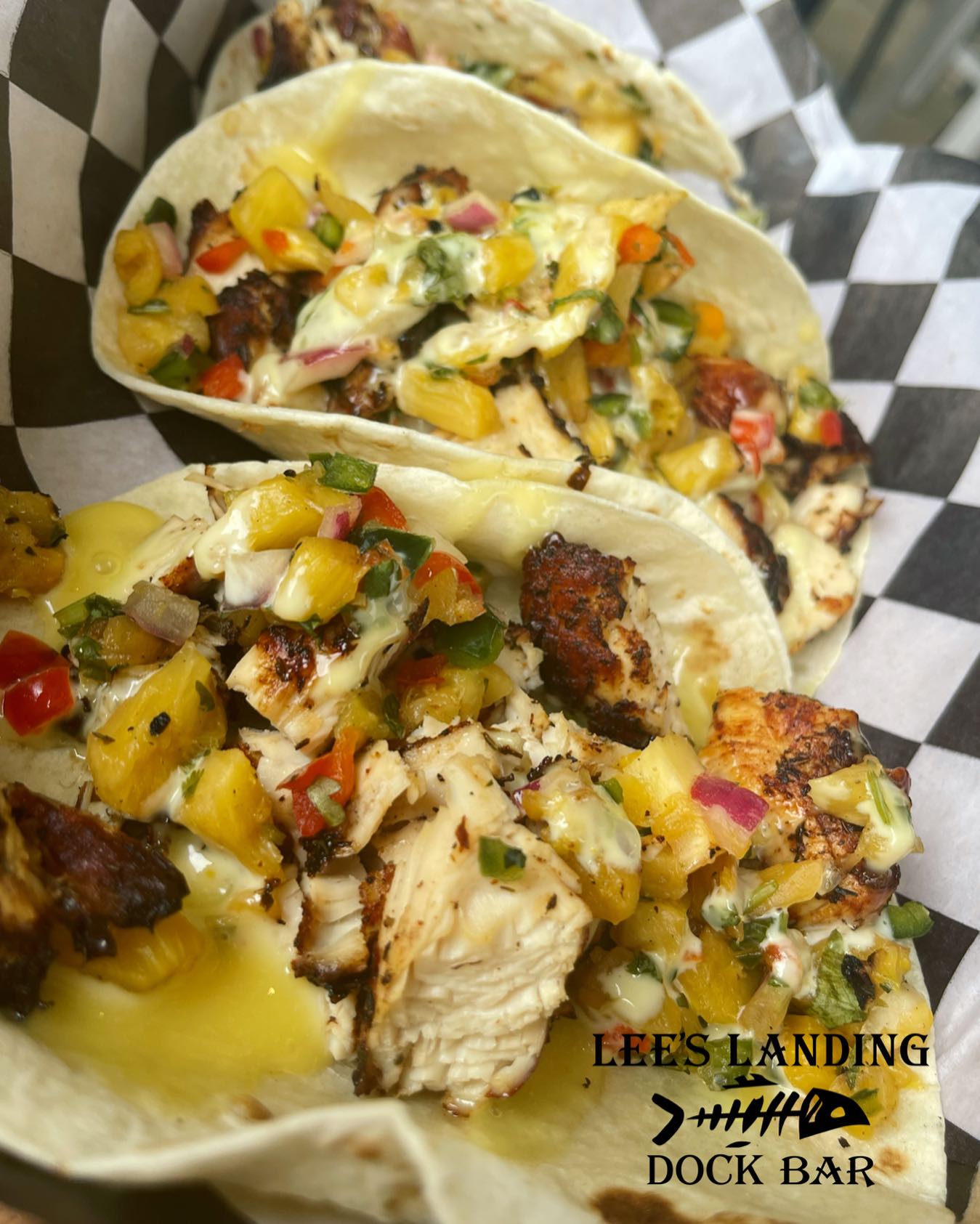 Jamaican Me Crazy Jerk Chicken Tacos