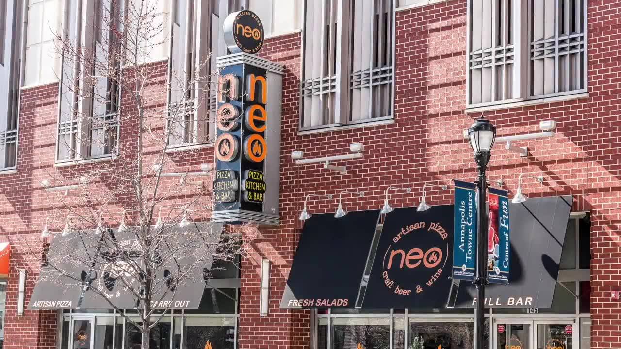 Exterior of Neo Pizza Annapolis