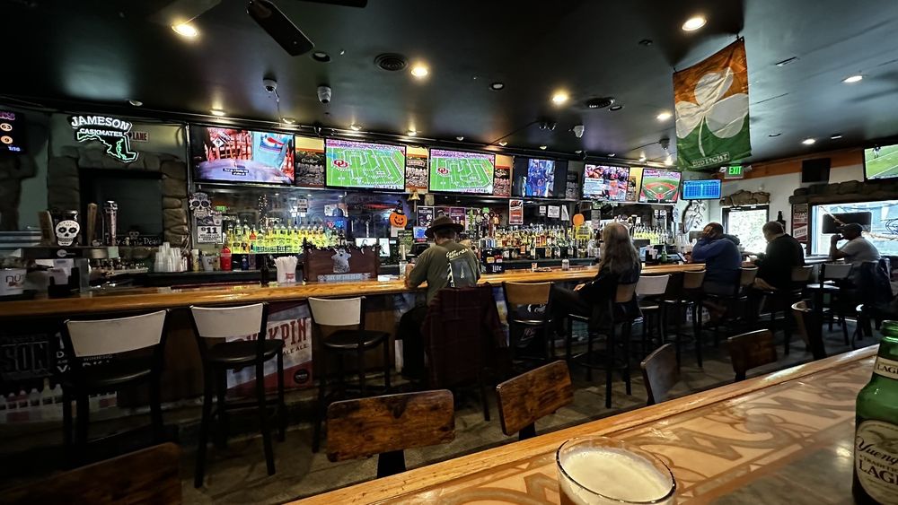 interior of emerald tavern