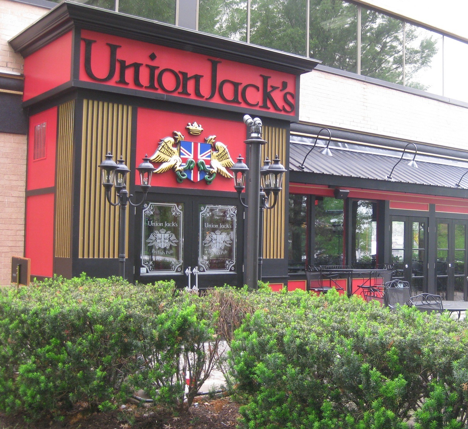 exterior of union jack's