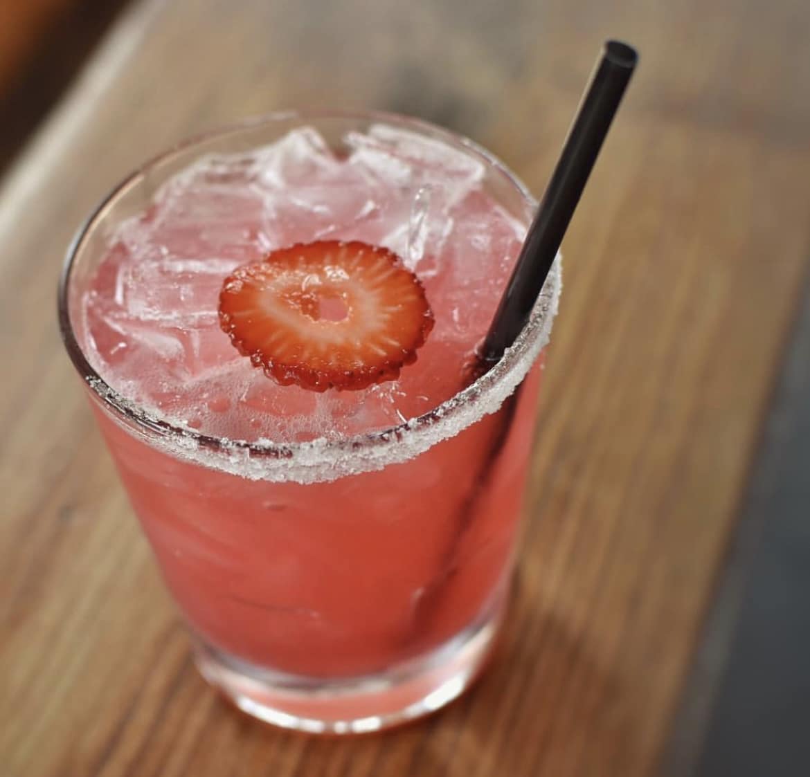 a strawberry margarita