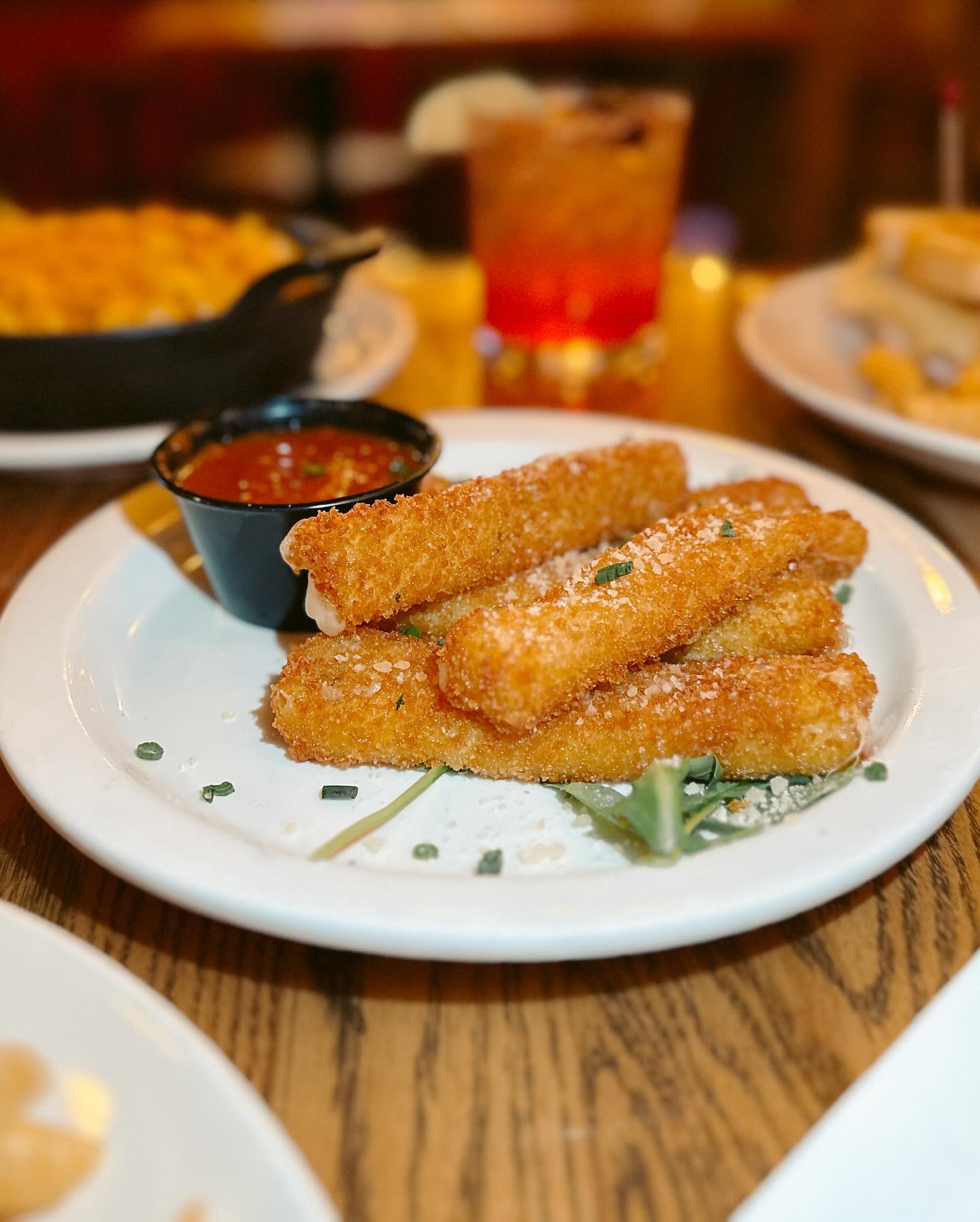 mozzarella sticks with chipotle marinara