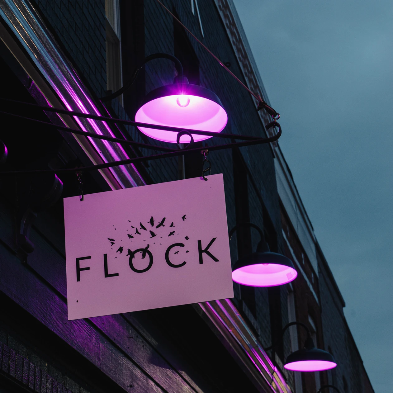 exterior of flock