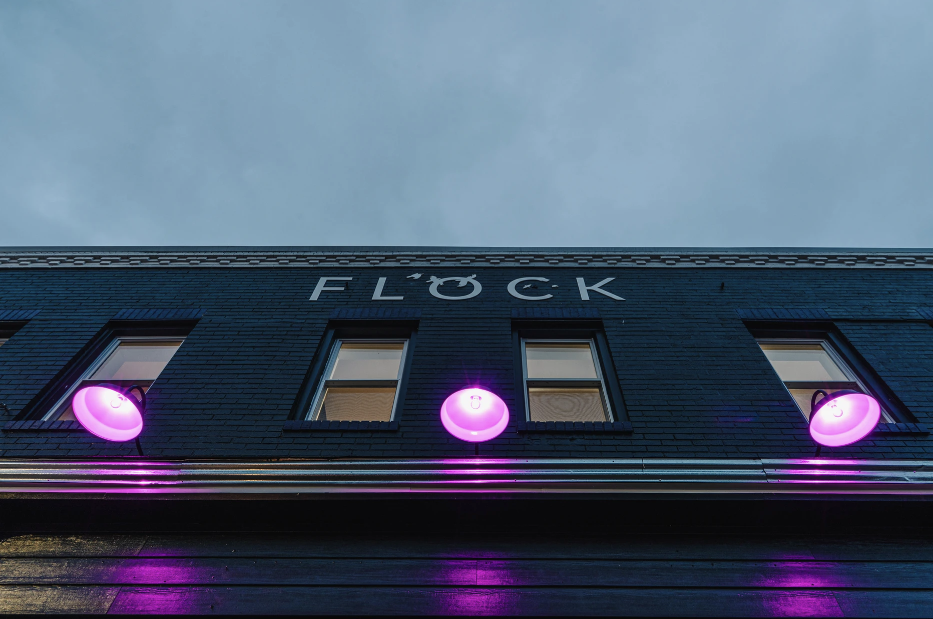 exterior of flock