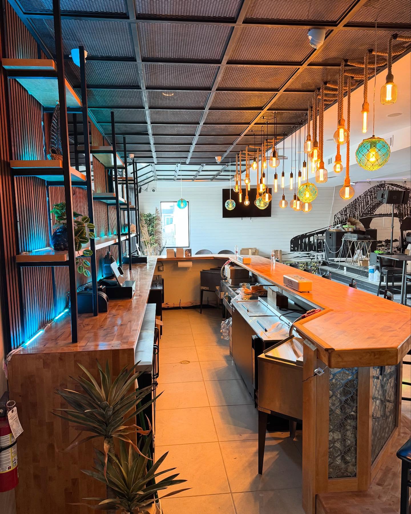 interior of the cove